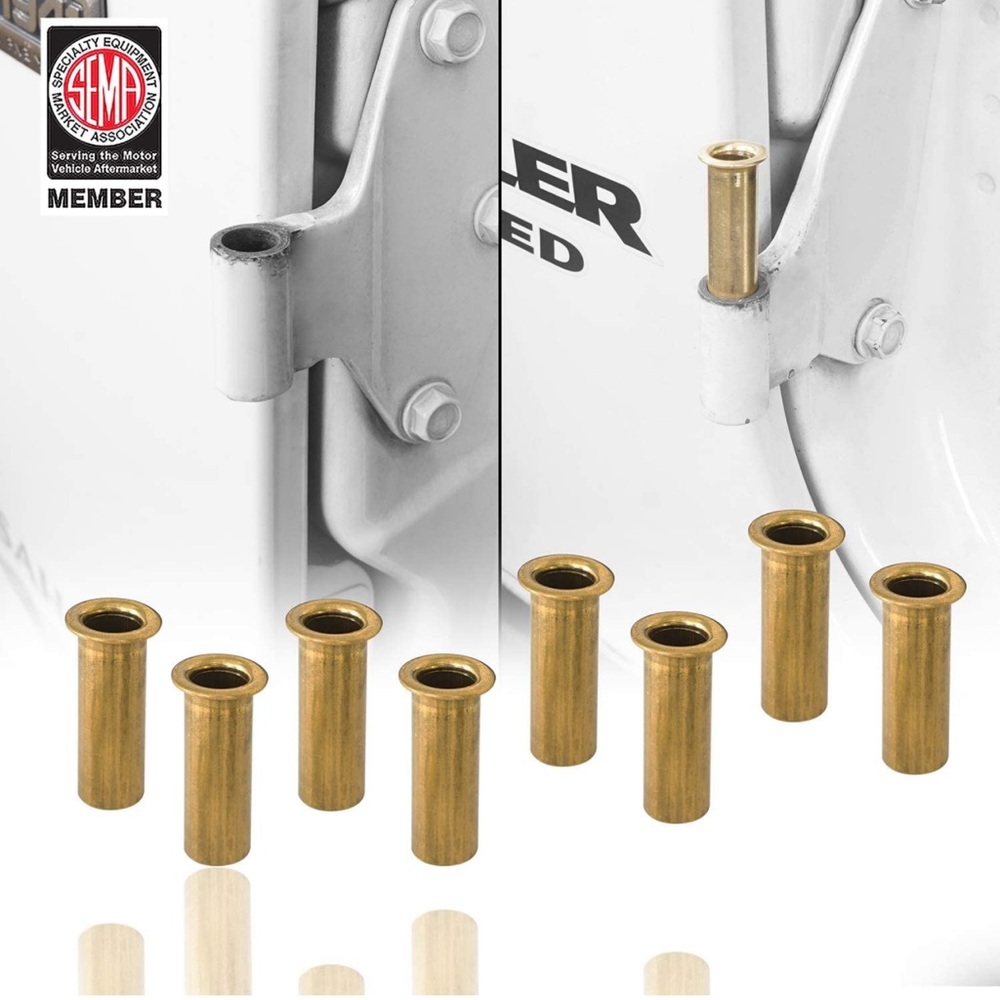 Wrangler Door Hinge Replacement Bushings for Jeep Wrangler 07-18 4-Door JKU